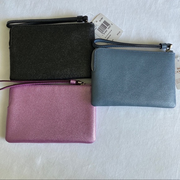 COACH Metallic Glitter Wristlet - Picture 8 of 9